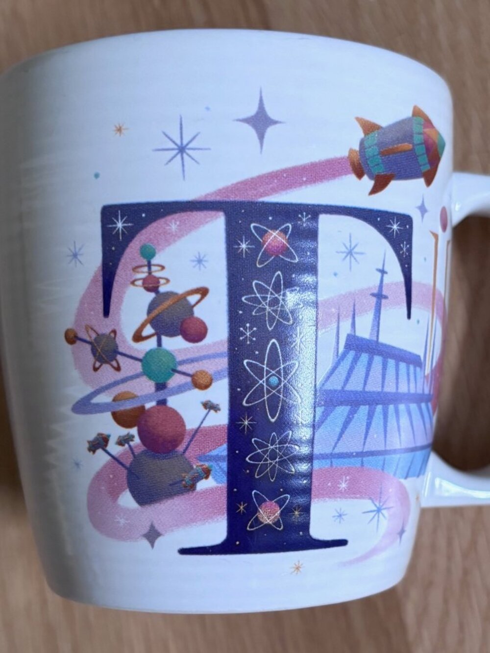 "T" Is For Tomorrowland - Disney Mug